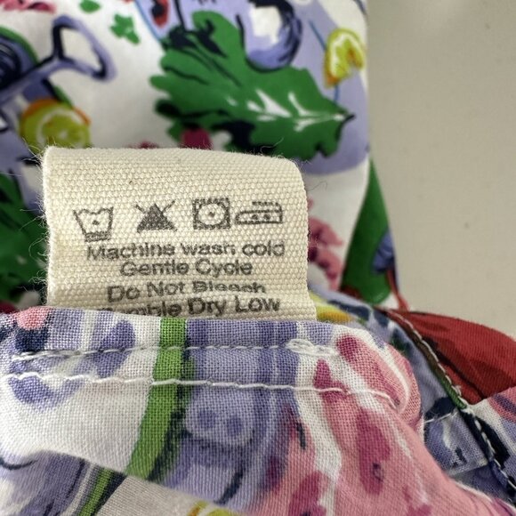 Printfresh Shell of a Good Time Pajama top Womens Size M Seafood Lobster print - Picture 6 of 7